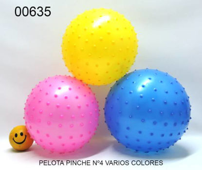 Imagen de PELOTA PINCHE Nº4 VARIOS COLORES 07.24